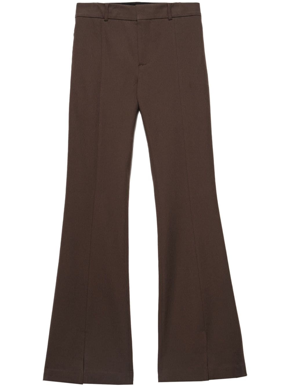 FRAME Le High Flare trousers - Brown von FRAME