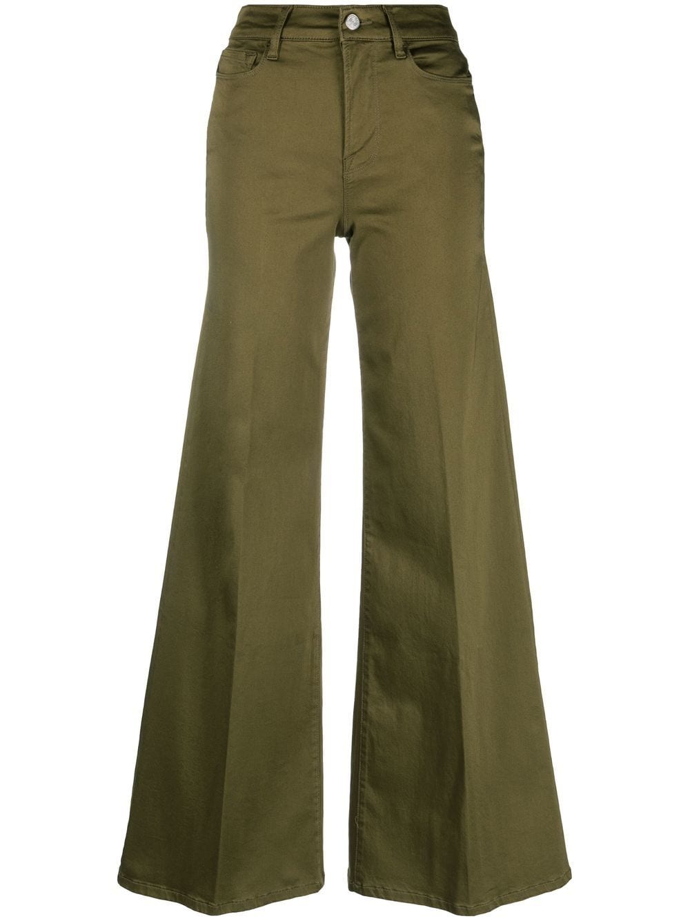 FRAME Le Pixie Palazzo wide-leg jeans - Green von FRAME