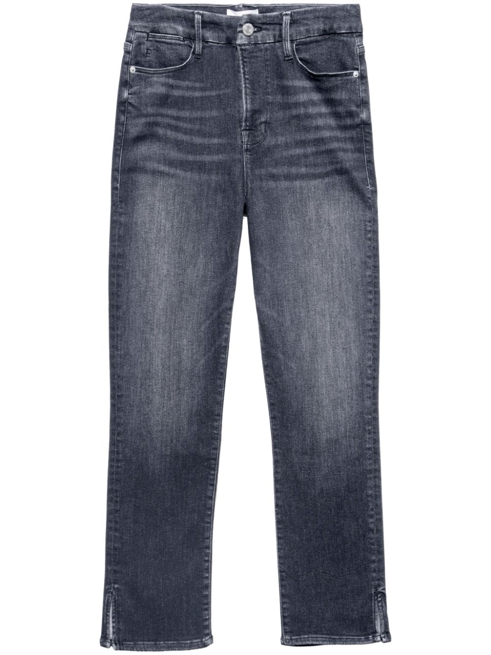 FRAME Le Super High straight-leg jeans - Blue von FRAME