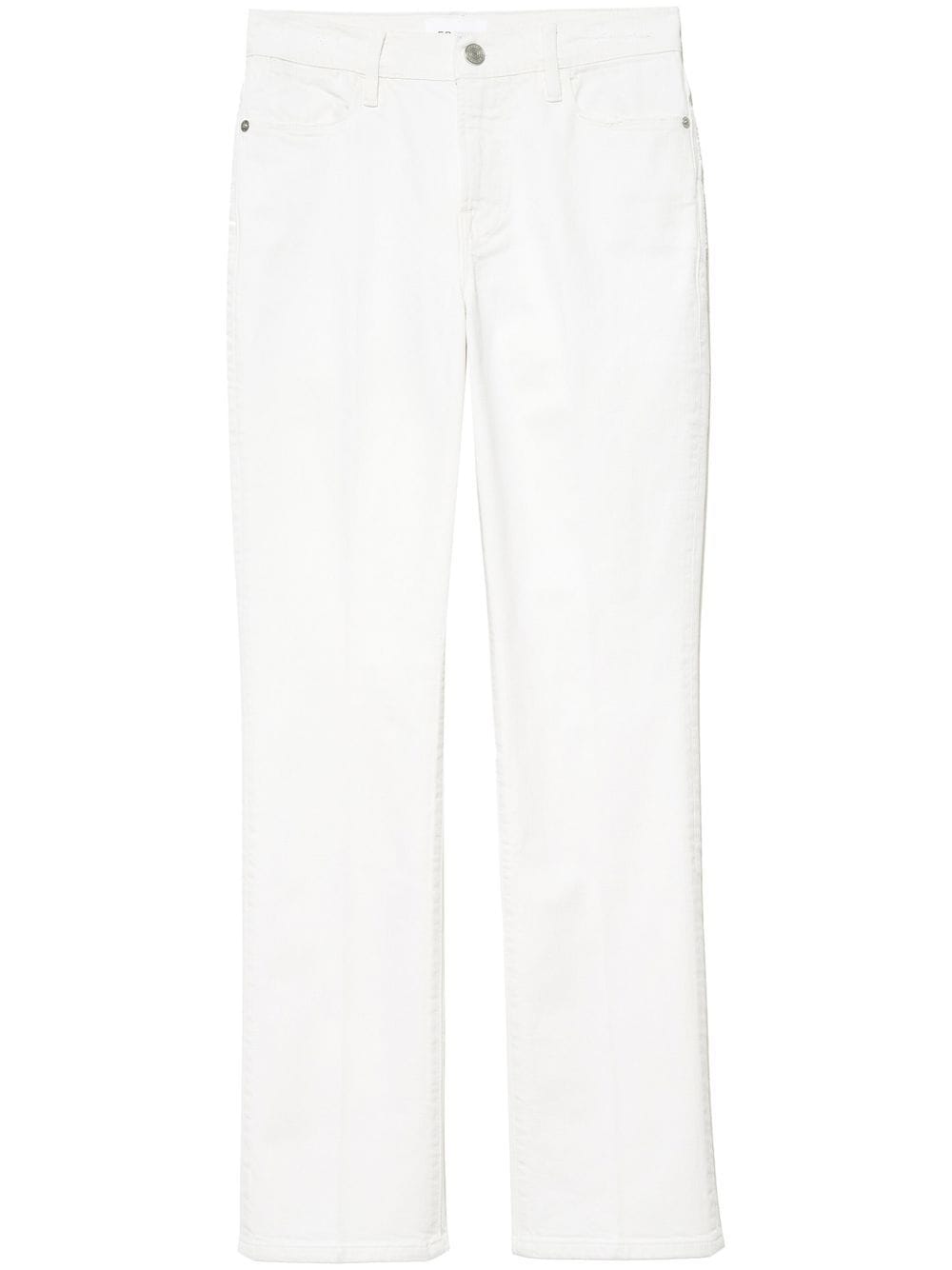 FRAME Le Super high-rise jeans - White von FRAME