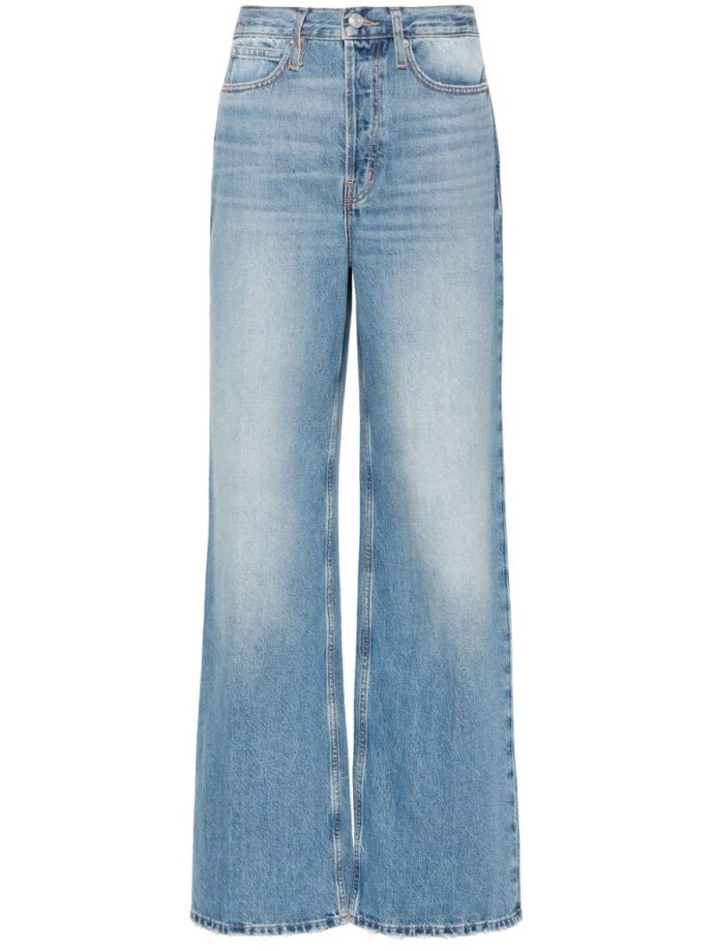 FRAME The 1978 high-rise straight-leg jeans - Blue von FRAME