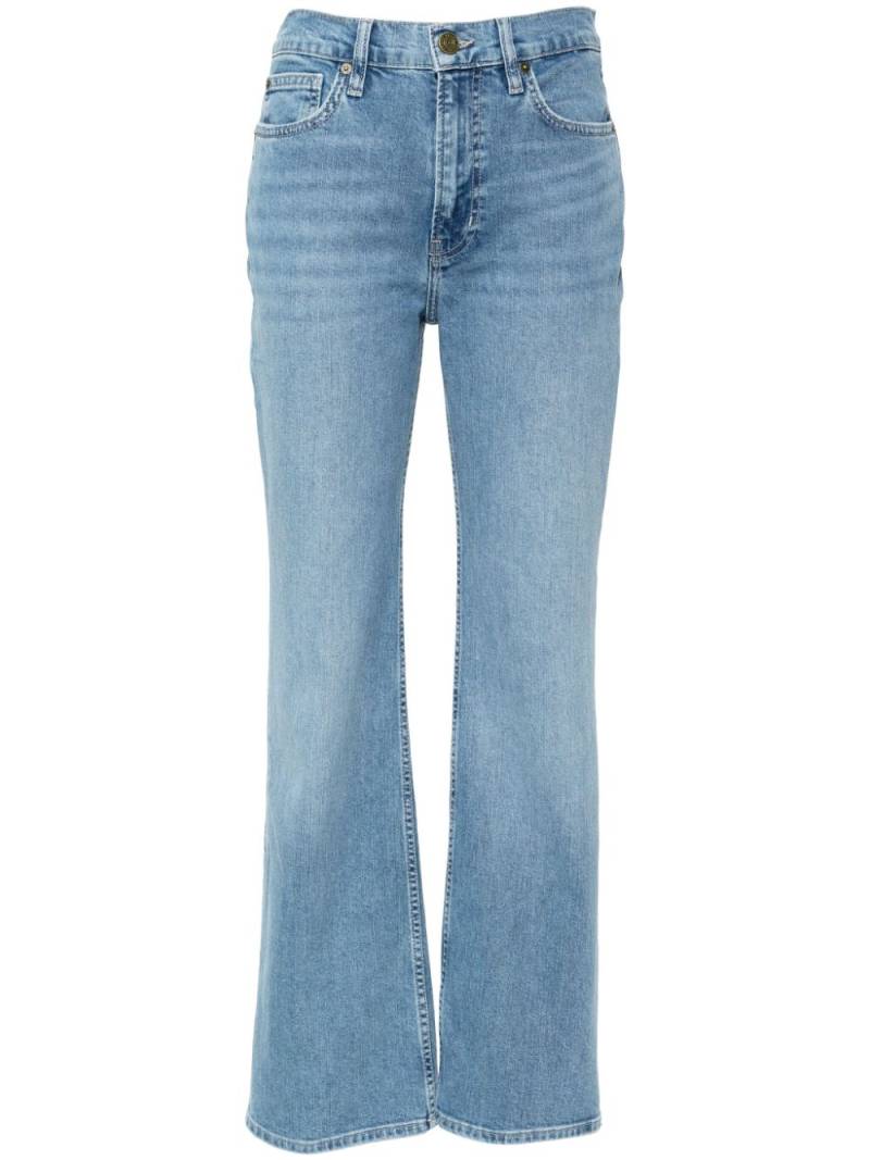 FRAME The Pixie high-rise slim-fit jeans - Blue von FRAME