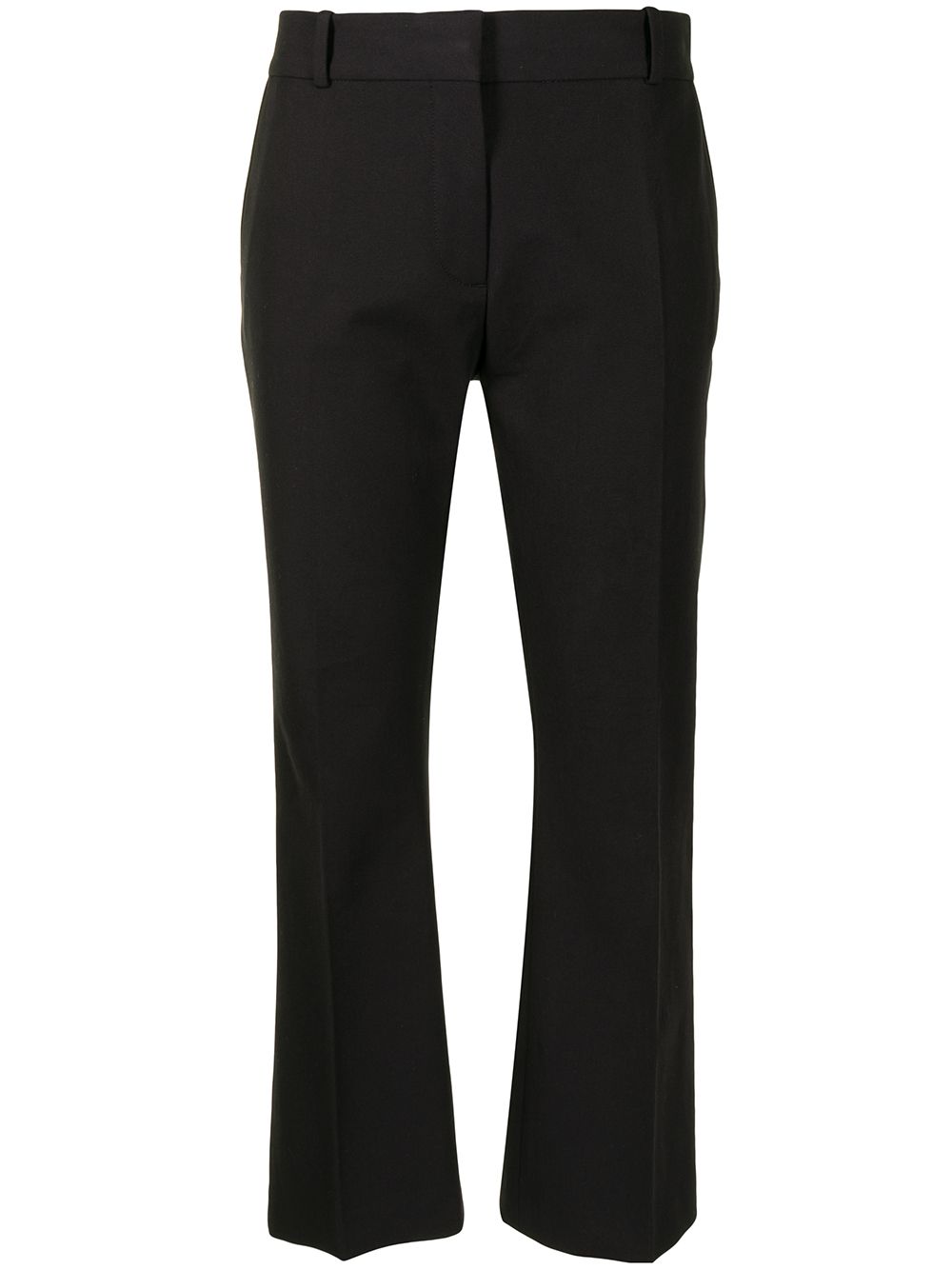 FRAME cropped-tailored trousers - Black von FRAME