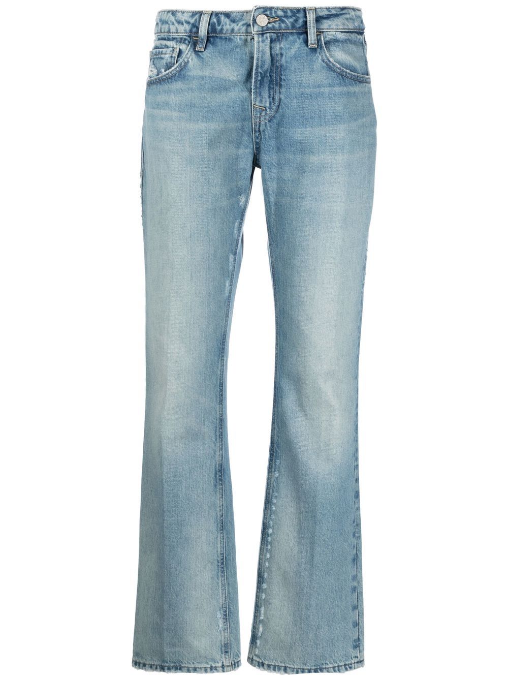 FRAME distressed-effect denim jeans - Blue von FRAME