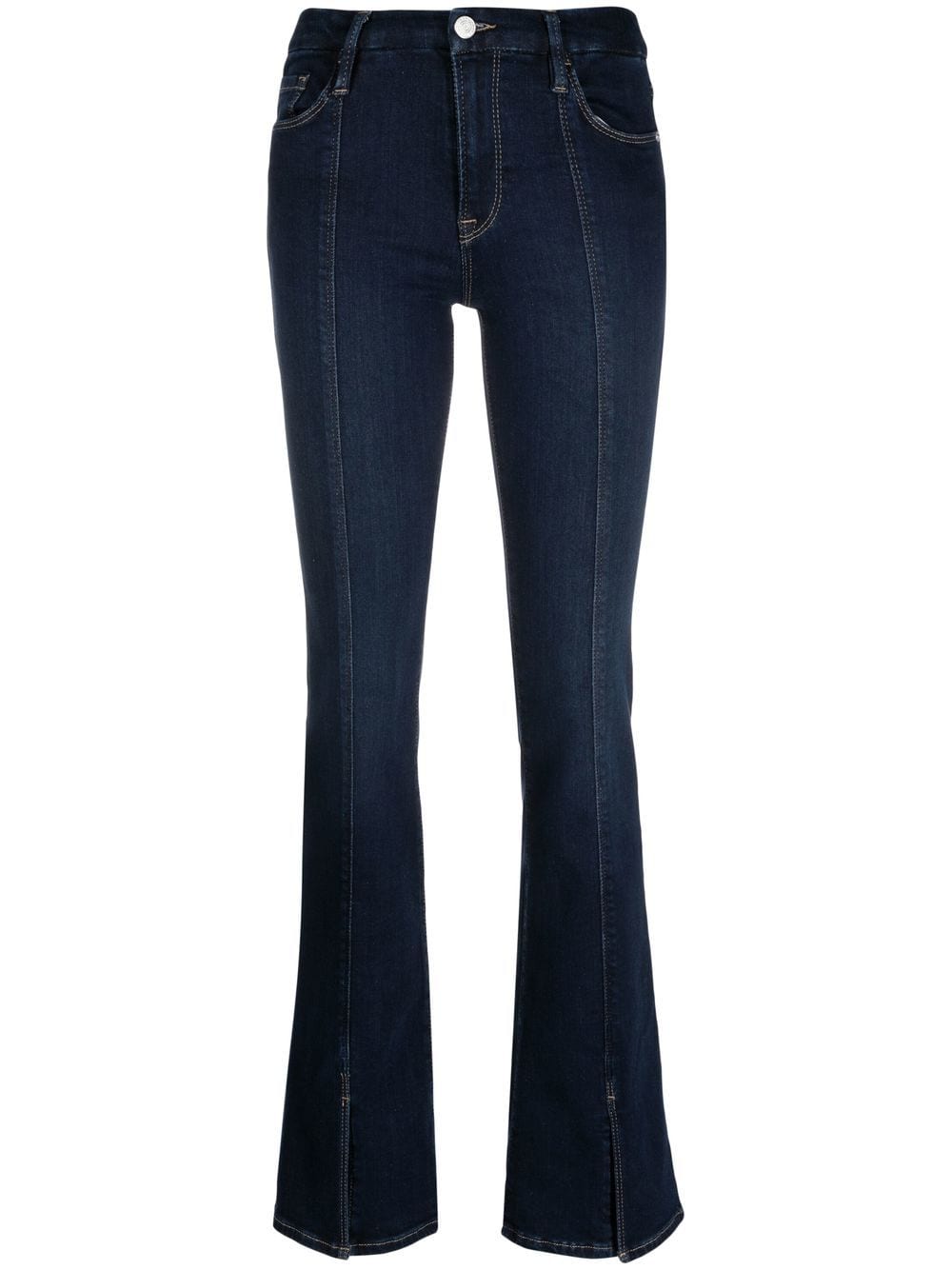 FRAME high-rise bootcut jeans - Blue von FRAME