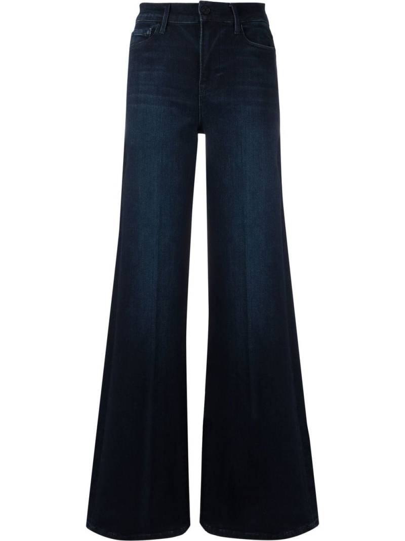 FRAME high-rise flared jeans - Blue von FRAME