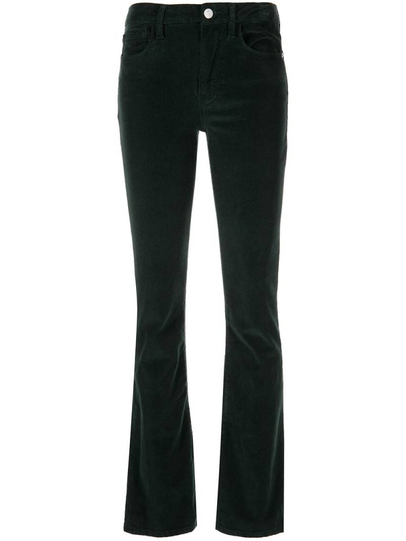 FRAME high-waist bootcut jeans - Green von FRAME