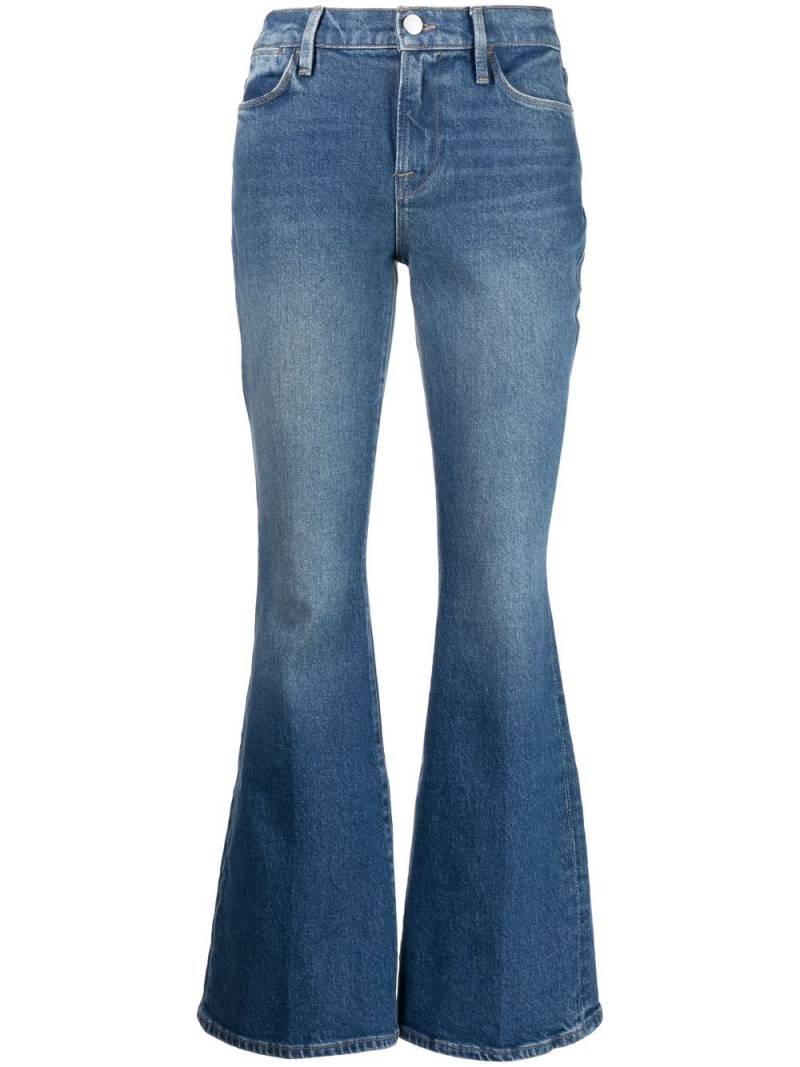 FRAME high-waist flared jeans - Blue von FRAME