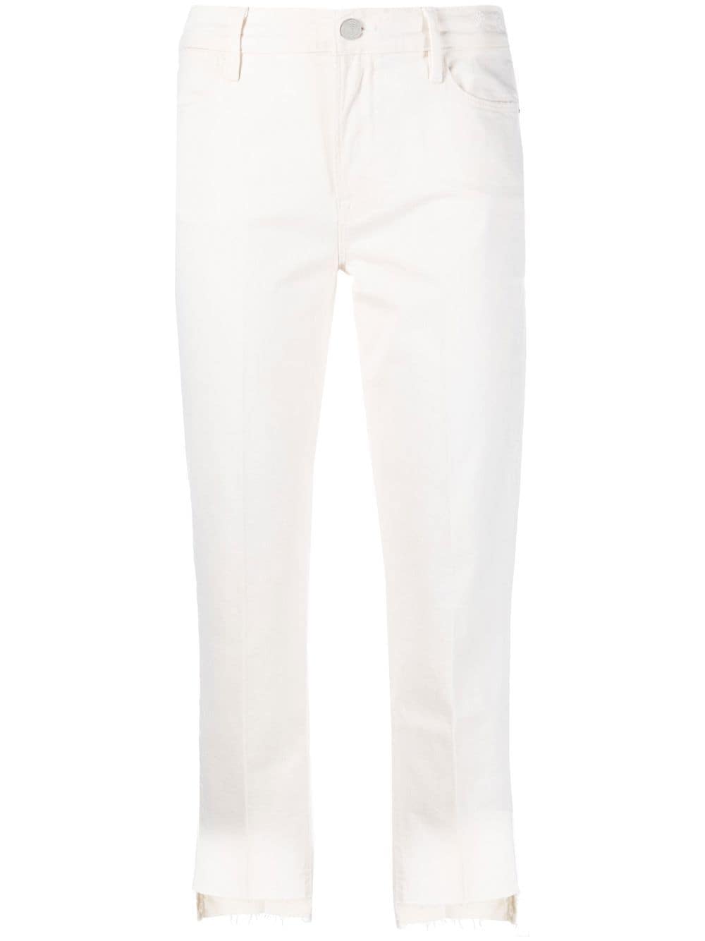 FRAME high-waisted cropped jeans - Neutrals von FRAME