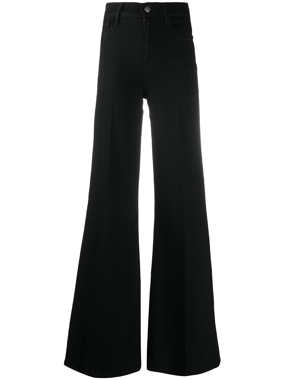 FRAME high-waisted flared jeans - Black von FRAME