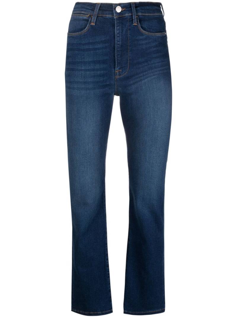 FRAME Le Super High straight-leg jeans - Blue von FRAME
