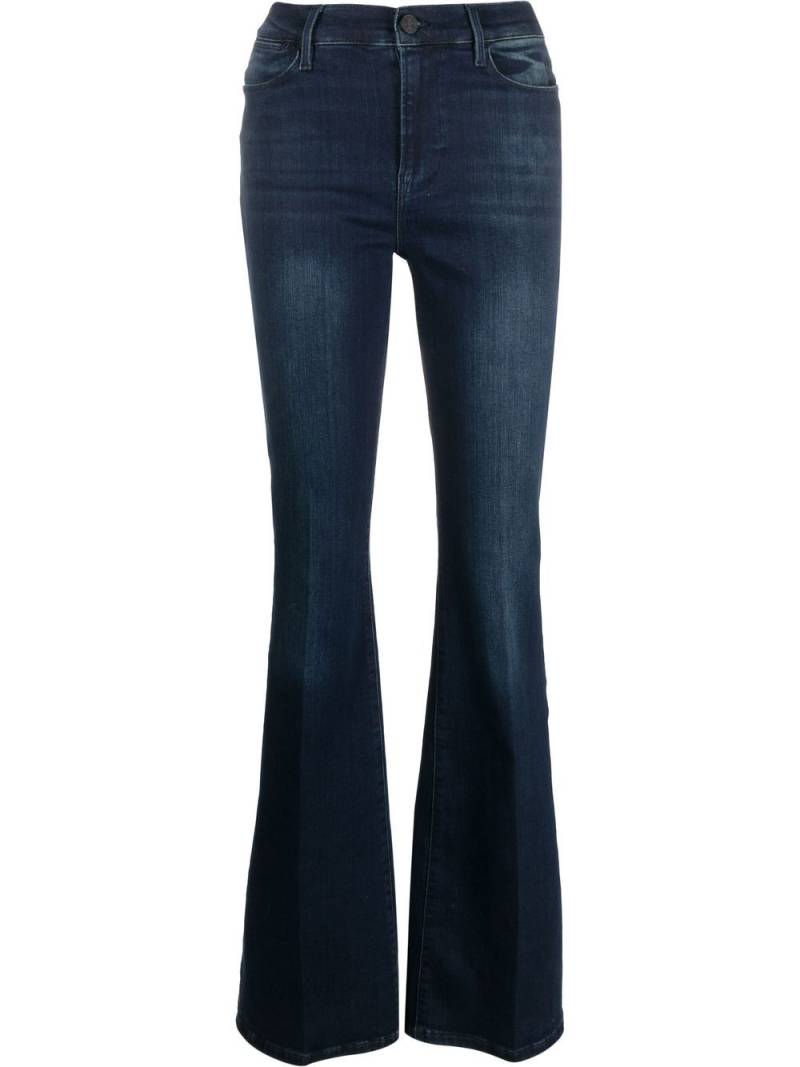 FRAME low-rise flared jeans - Blue von FRAME
