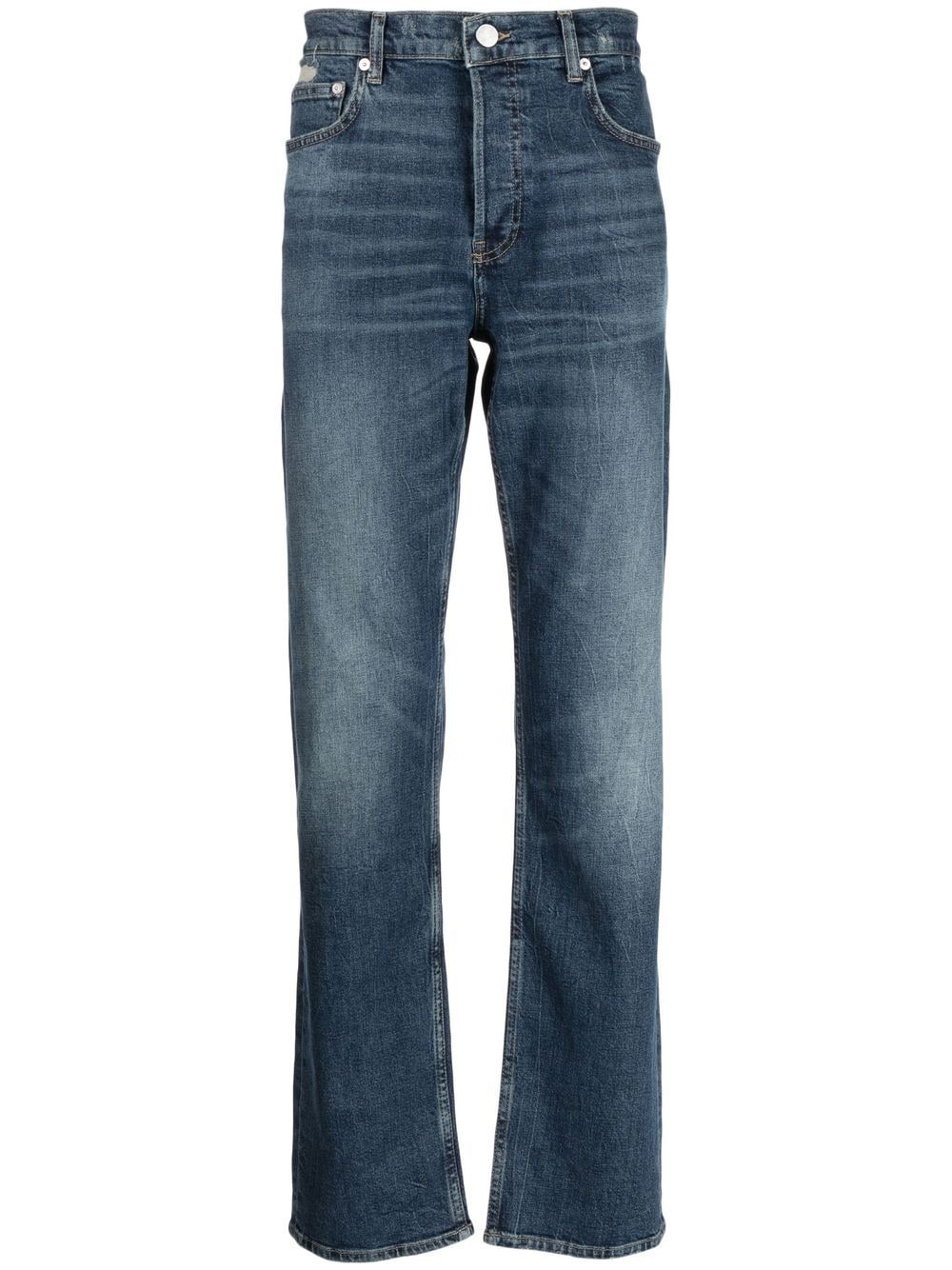 FRAME low-rise straight jeans - Blue von FRAME