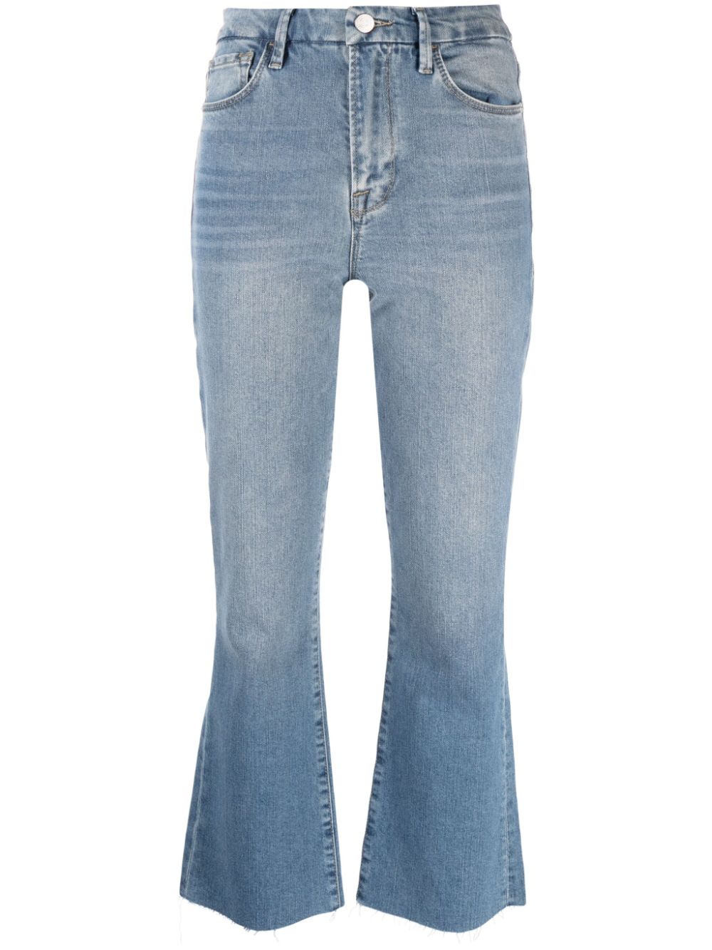 FRAME mid-rise flared jeans - Blue von FRAME