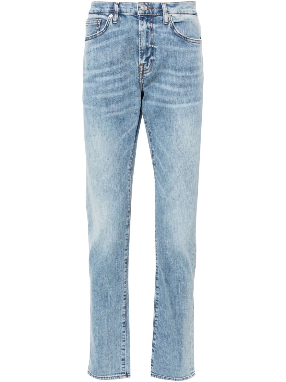 FRAME mid-rise slim-fit jeans - Blue von FRAME