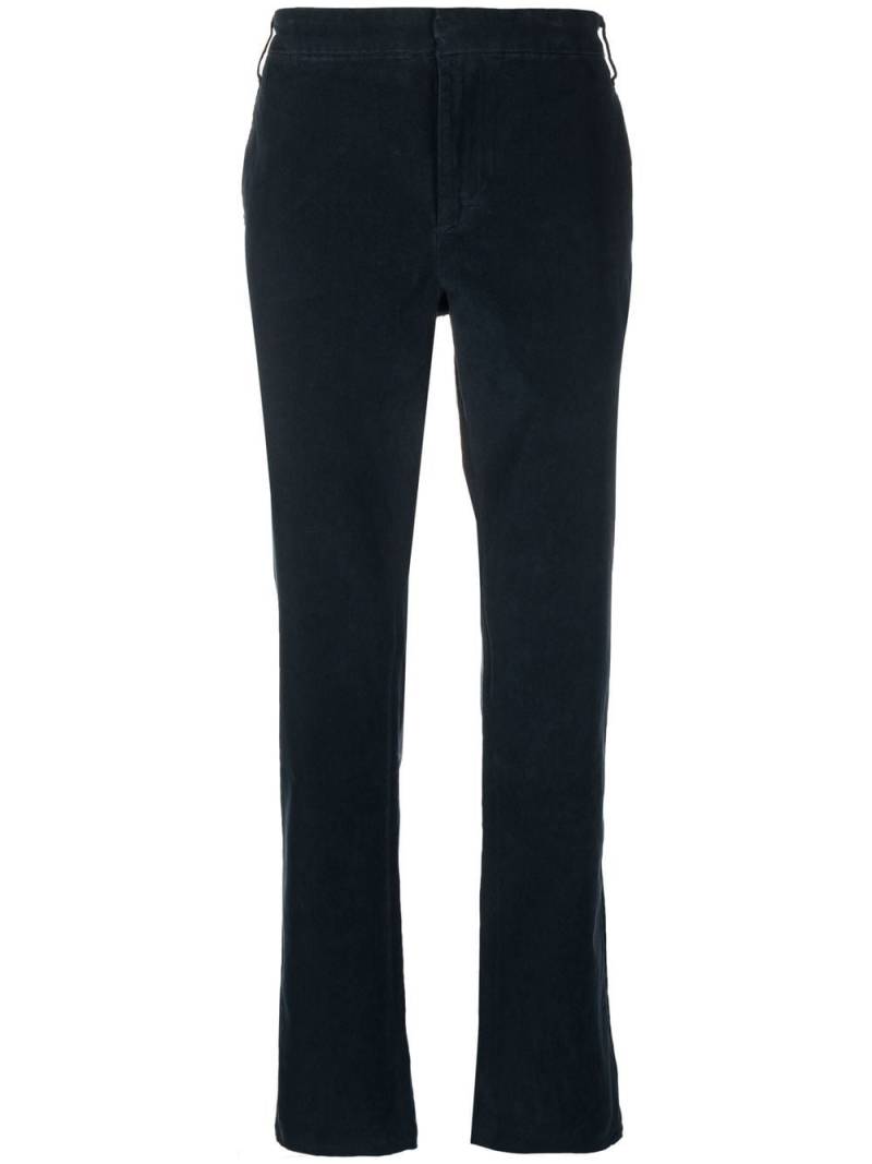 FRAME slim-cut leg trousers - Blue von FRAME