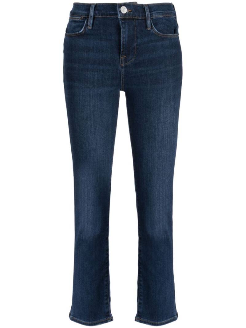 FRAME straight-leg cropped jeans - Blue von FRAME