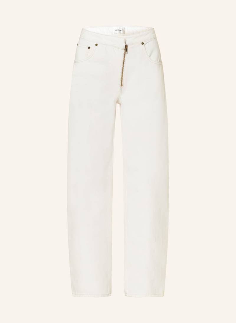 Frame Jeans Barrel weiss von FRAME