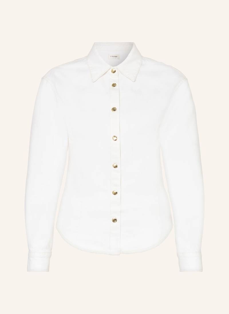 Frame Jeans-Overshirt weiss von FRAME