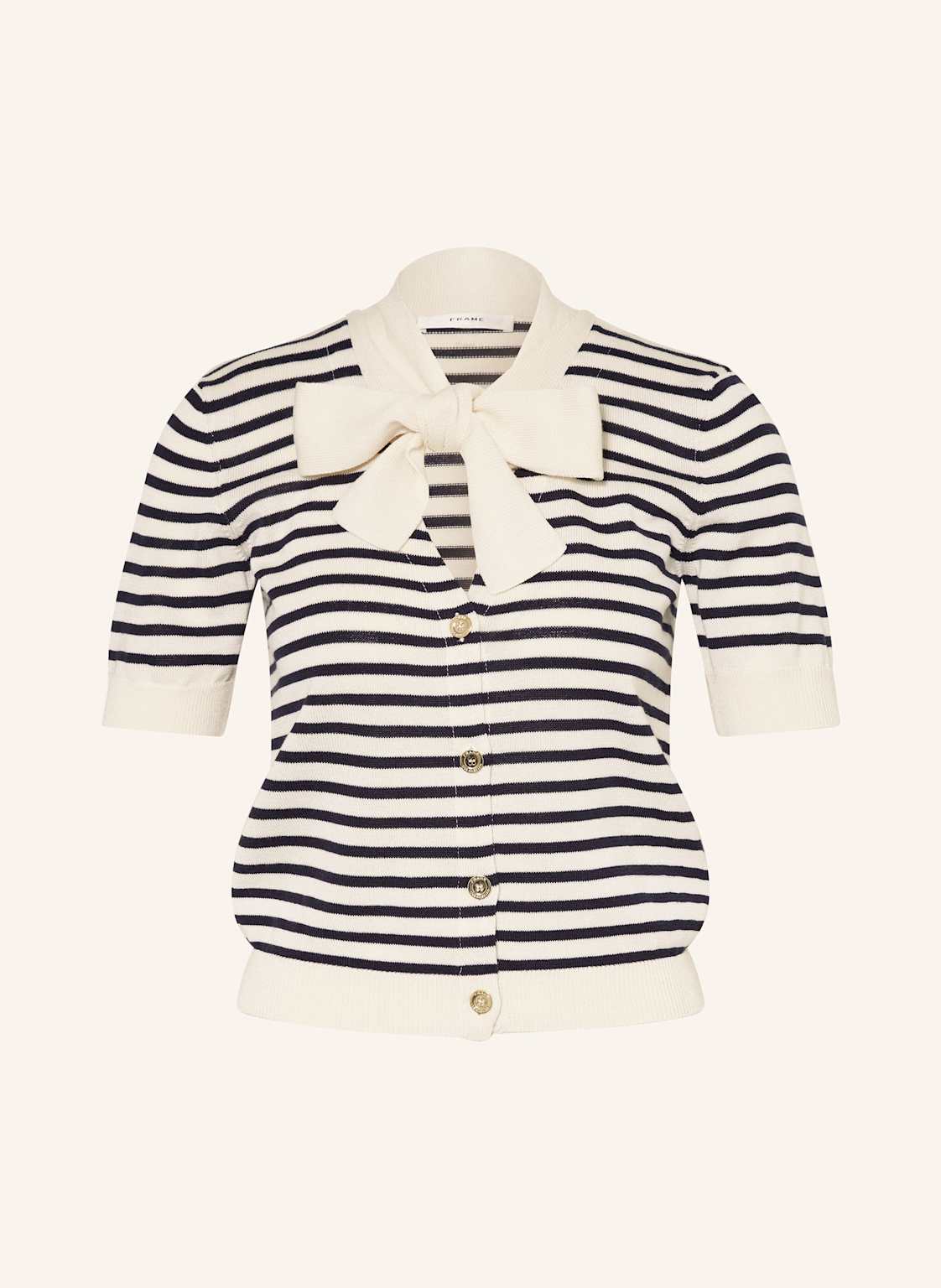 Frame Strickjacke The Sailor Tie Mit Schluppe blau Frame Strickjacke The Sailor Tie Mit Schluppe blau von FRAME