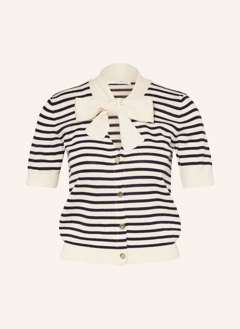Frame Strickjacke The Sailor Tie Mit Schluppe blau von FRAME