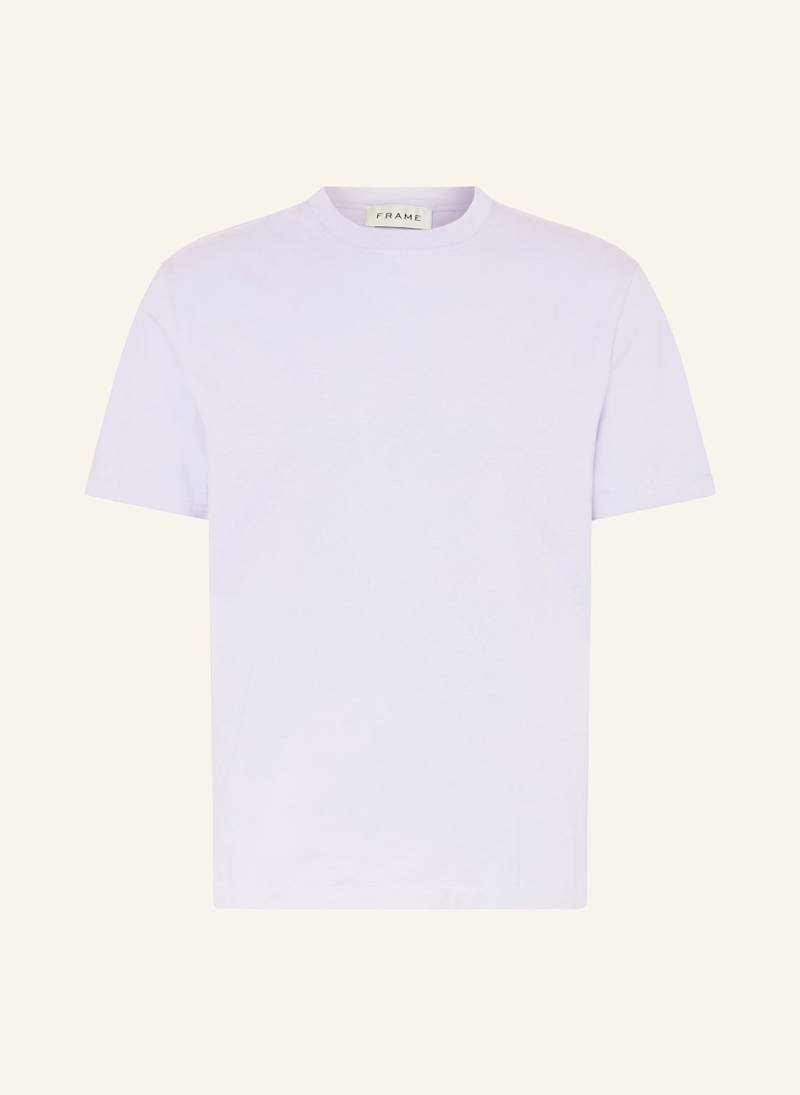 Frame T-Shirt lila von FRAME