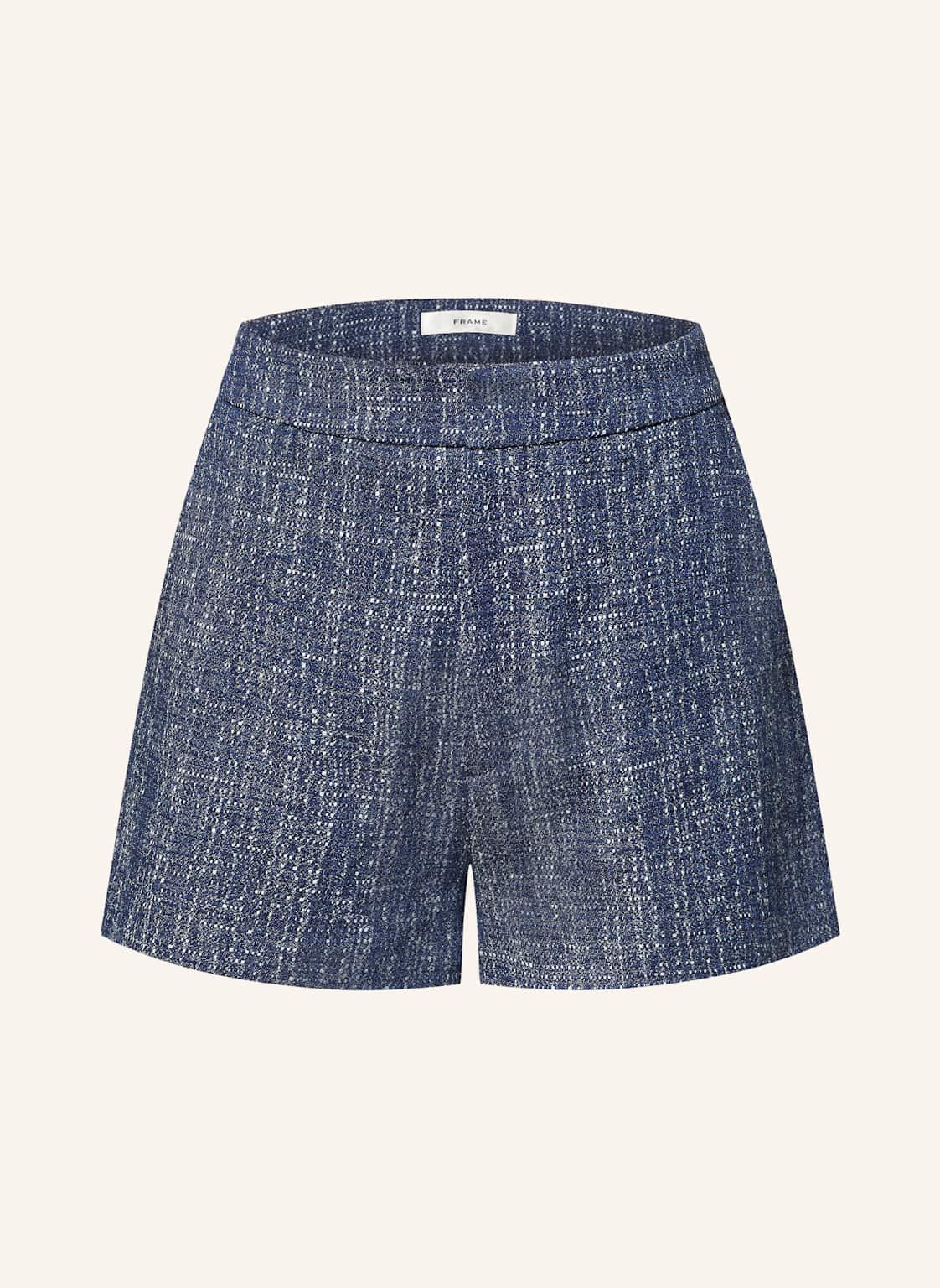 Frame Tweed-Shorts blau von FRAME