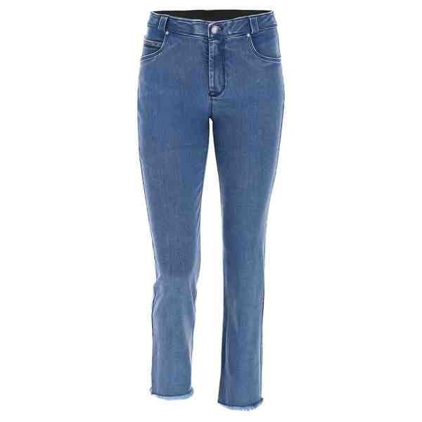 7/8 Jeans Aus Denim Freddy Black Ausgestellt Mit Ausgefranstem Beinsaum Damen Blau Denim XS von FREDDY