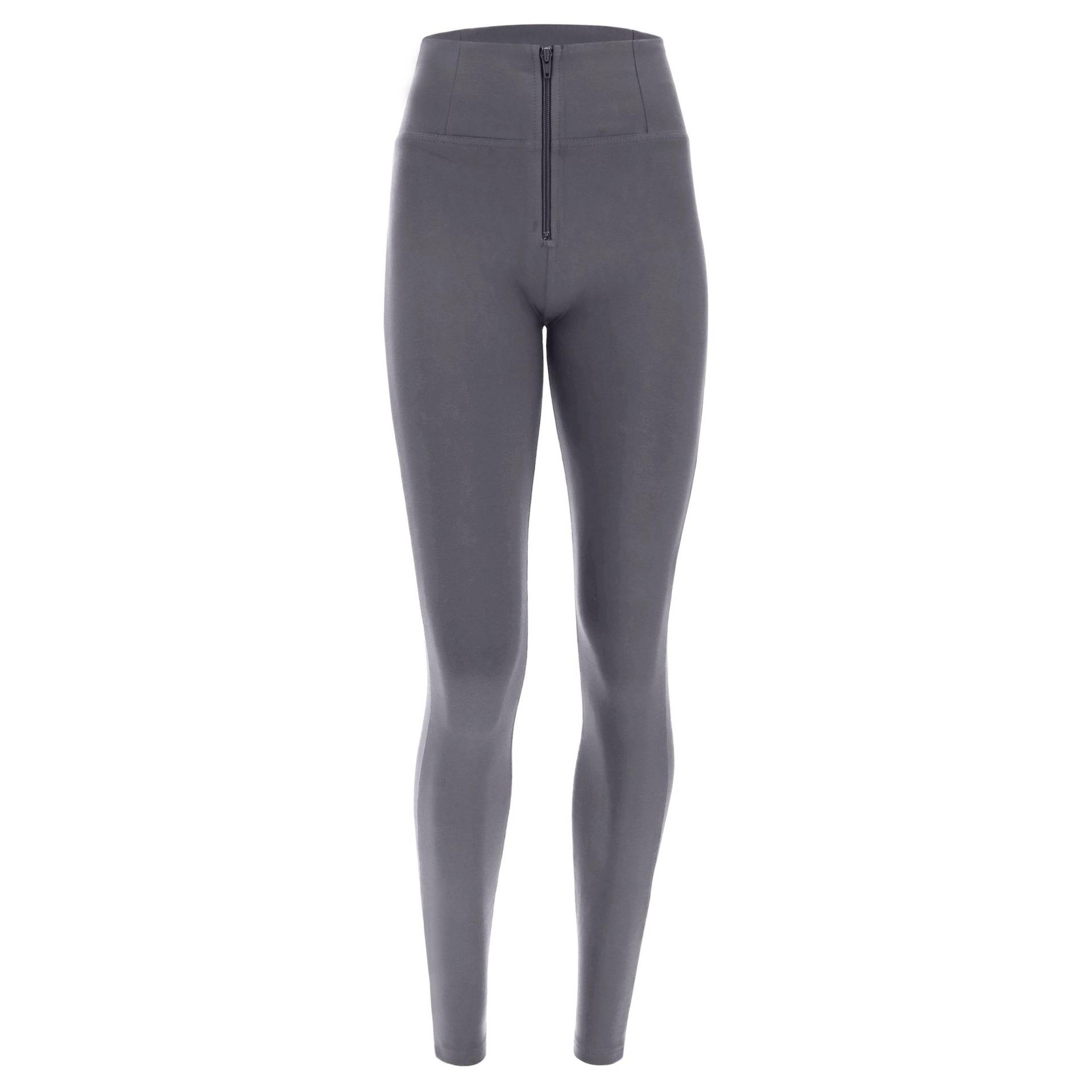 Hose Wr.up® Skinny Mit Hoher Leibhöhe Und Normaler Länge Aus Stretch-baumwolle Damen Grau M von FREDDY