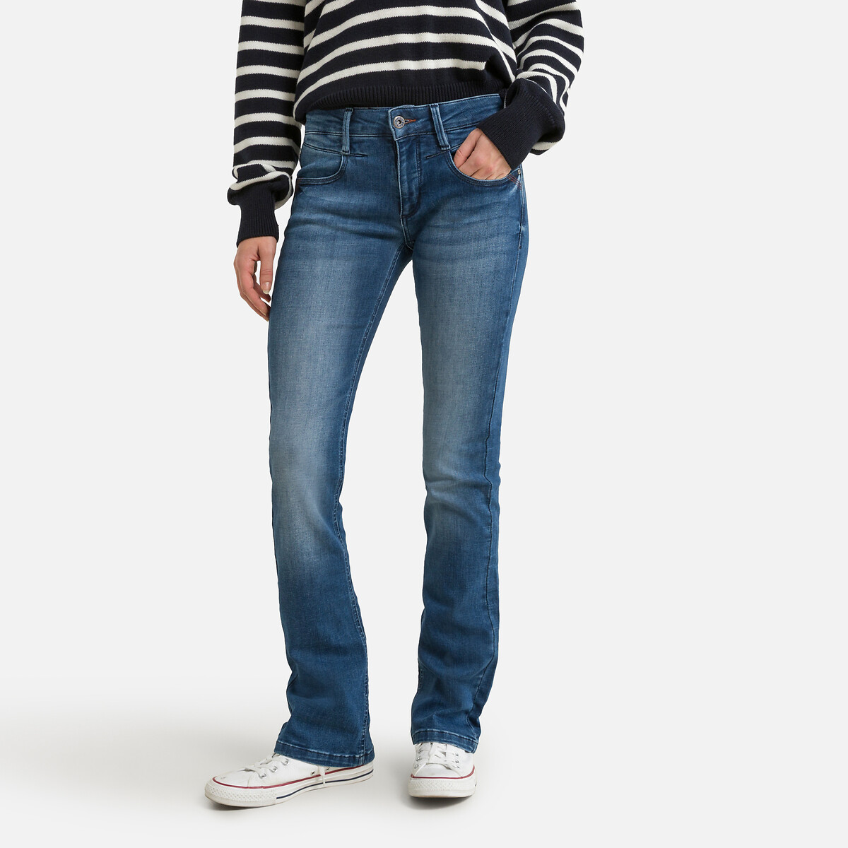 Jeans Bootcut Betsy S-SDM, hoher Bund von FREEMAN T. PORTER