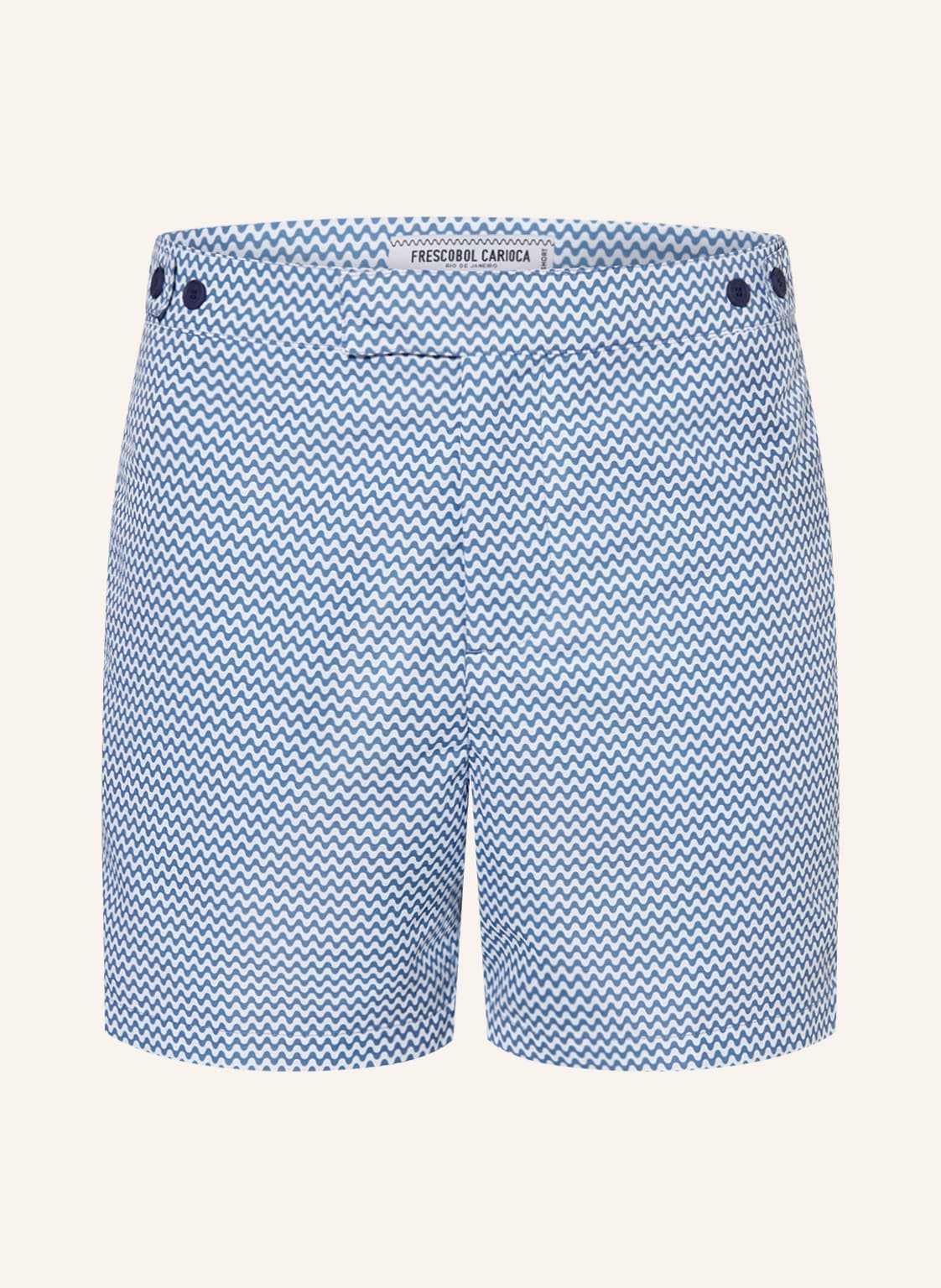 Frescobol Carioca Badeshorts Copacabana blau von FRESCOBOL CARIOCA