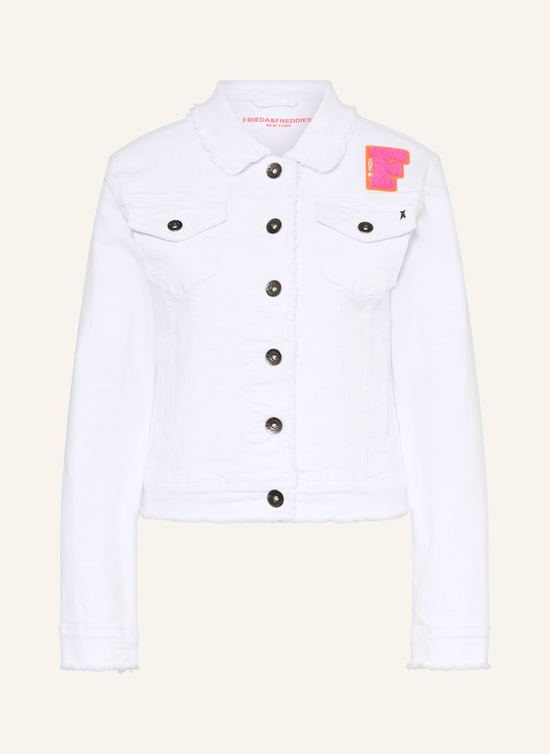 Frieda & Freddies Jeansjacke weiss von FRIEDA & FREDDIES