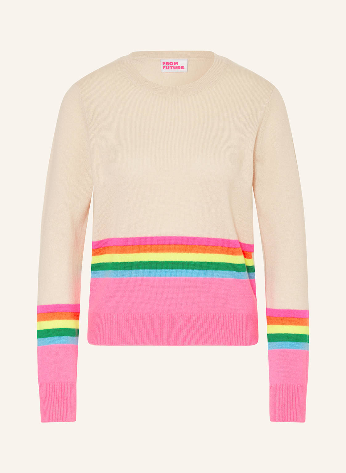 From Future Cashmere-Pullover beige From Future Cashmere-Pullover beige von FROM FUTURE