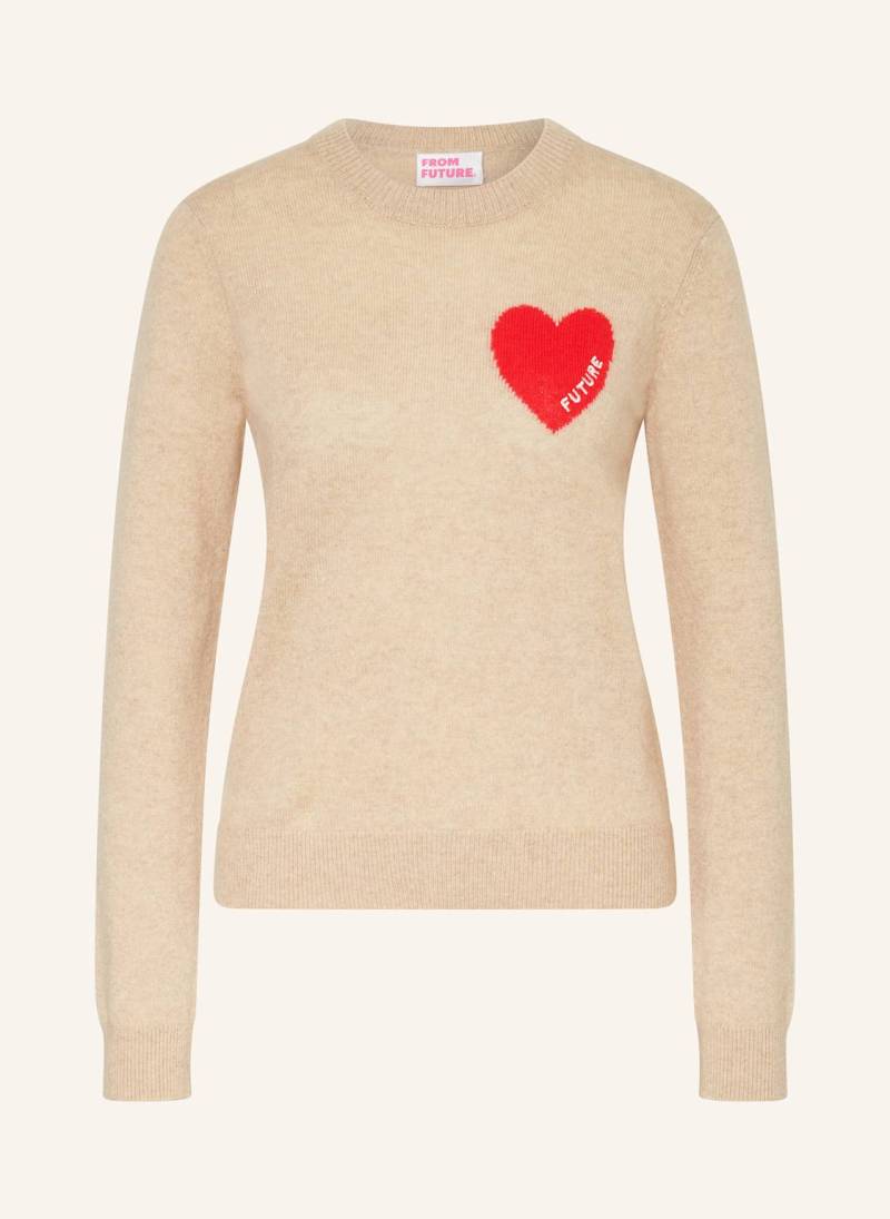 From Future Cashmere-Pullover beige von FROM FUTURE