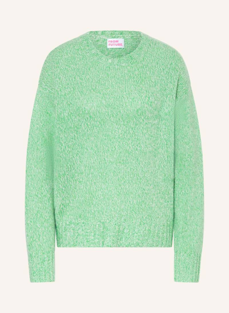 From Future Cashmere-Pullover gruen von FROM FUTURE
