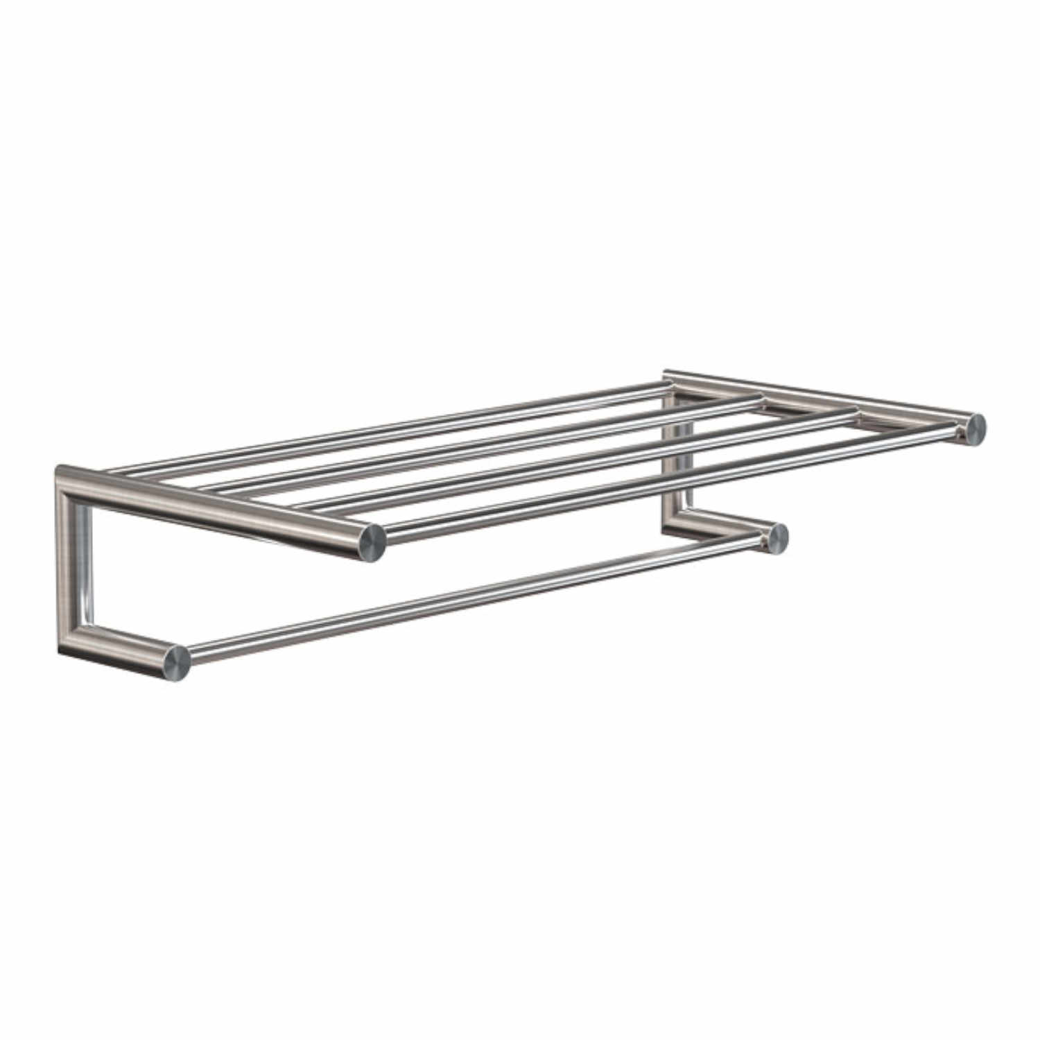 Nova2 Wandgarderobe, Grösse b. 62,5 cm, Ausführung edelstahl, gebürstet Nova2 Wandgarderobe, Grösse b. 62,5 cm, Ausführung edelstahl, gebürstet von FROST Denmark