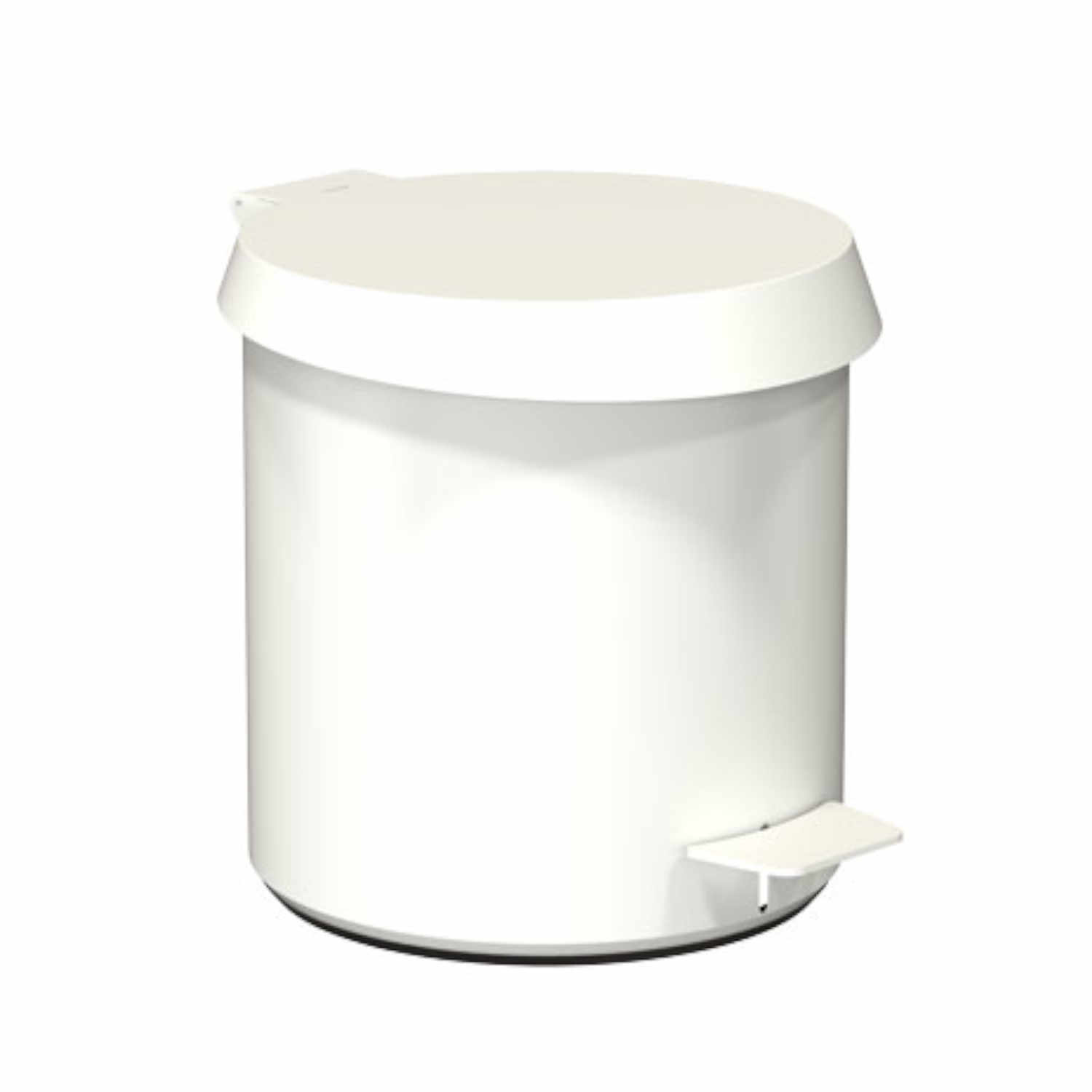 Pedaleimer 250 Small Abfalleimer, Deckel weiss, Farbe weiss Pedaleimer 250 Small Abfalleimer, Deckel weiss, Farbe weiss von FROST Denmark