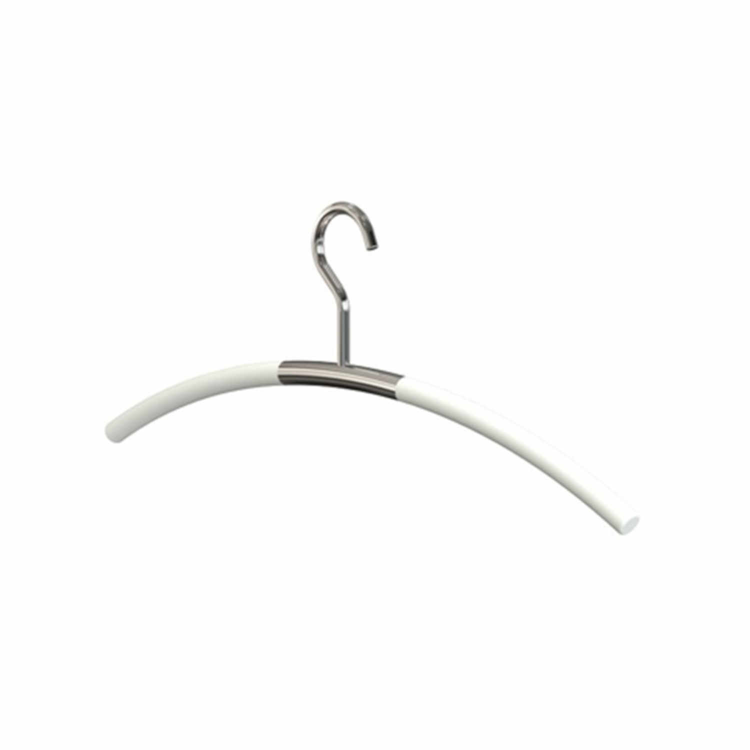 Tube Hangers Kleiderbügel, Farbe weiss-poliert Tube Hangers Kleiderbügel, Farbe weiss-poliert von FROST Denmark