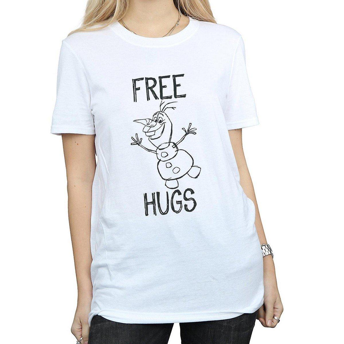 Free Hugs Tshirt Damen Weiss L von FROZEN