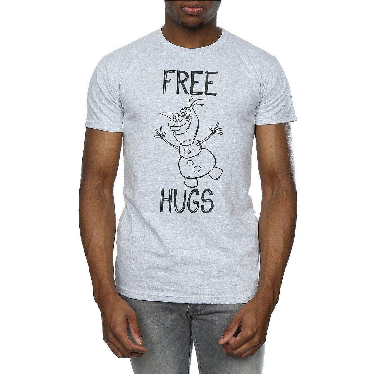 Free Hugs Tshirt Herren Grau M von FROZEN