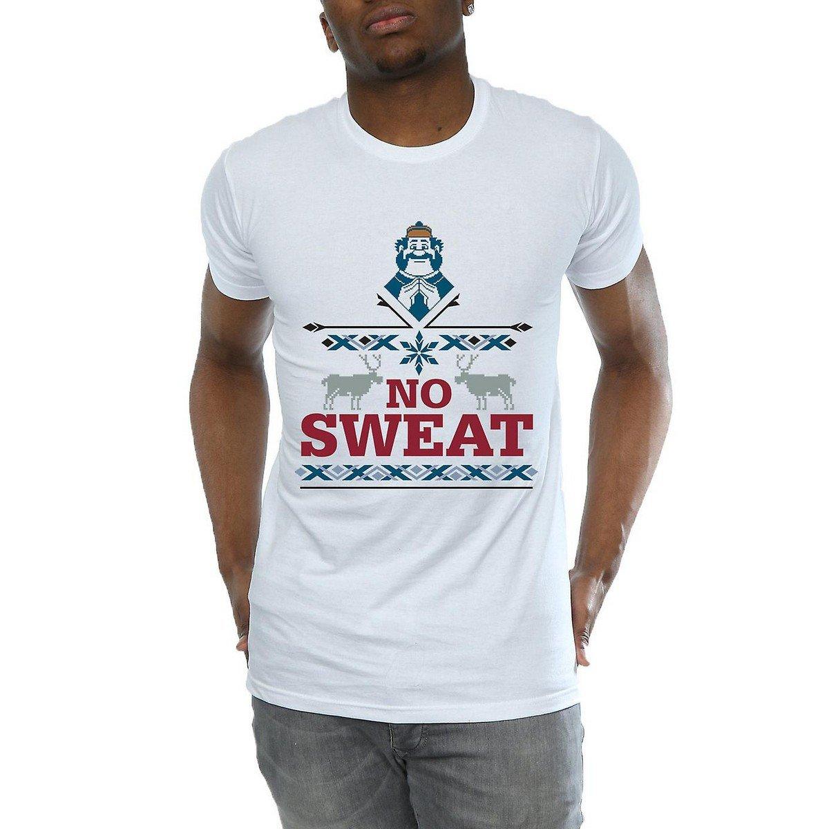 No Sweat Tshirt Herren Weiss 3XL von FROZEN