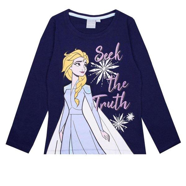 Seek The Truth Tshirt Mädchen Blau 104 von FROZEN