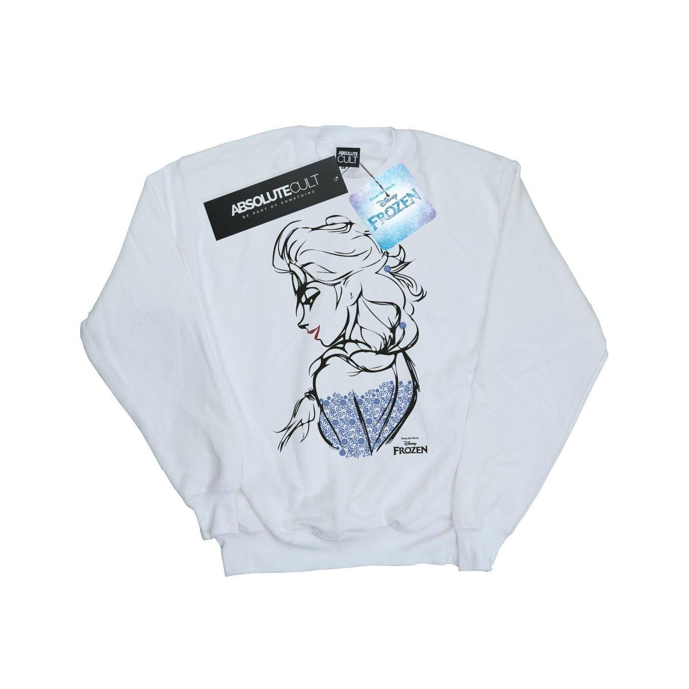 Sweatshirt Damen Weiss XS von FROZEN