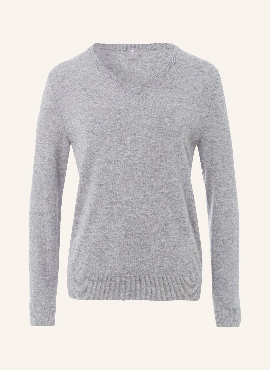 Ftc Cashmere Cashmere-Pullover grau von FTC CASHMERE