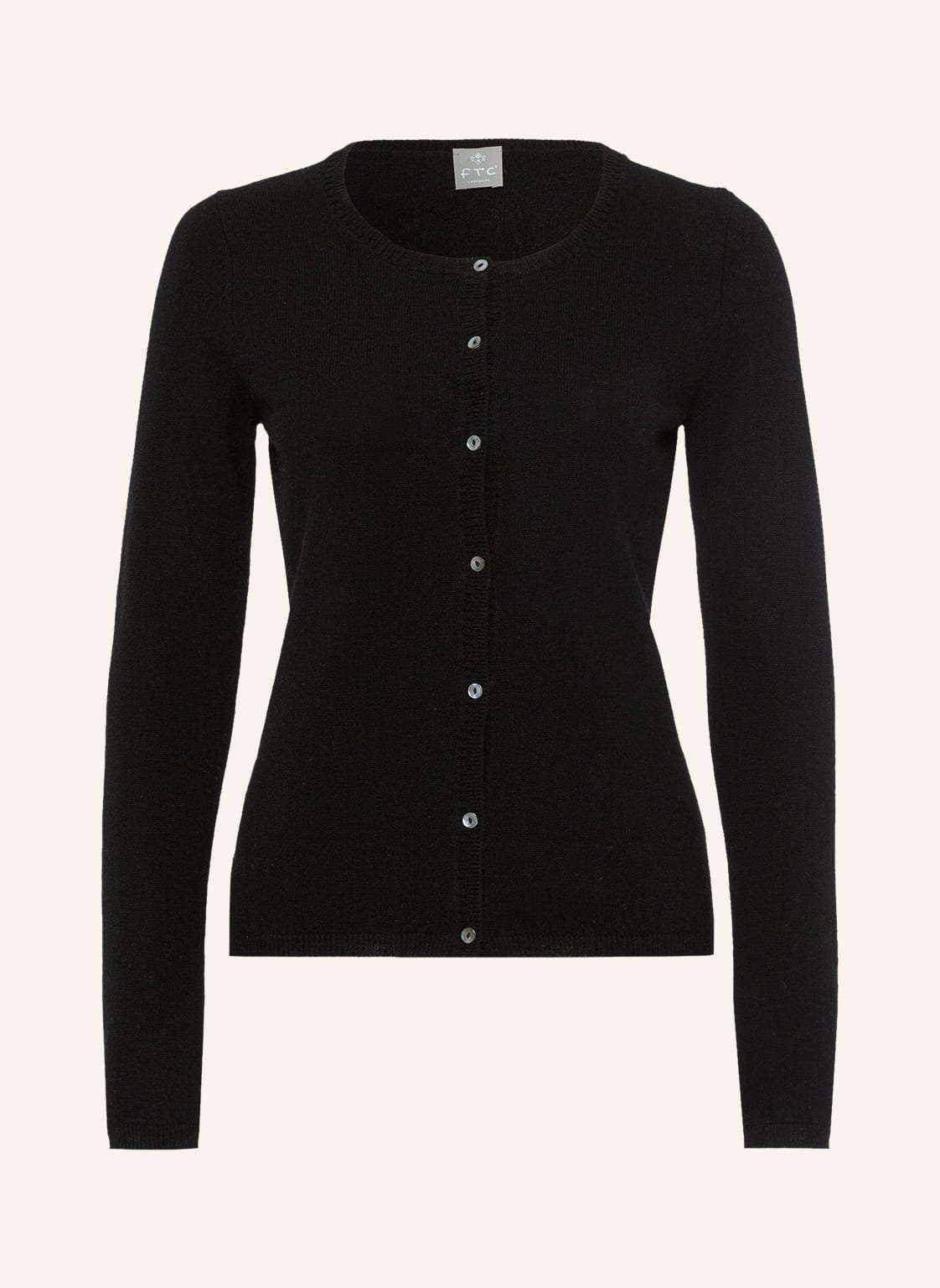Ftc Cashmere Strickjacke Aus Cashmere schwarz Ftc Cashmere Strickjacke Aus Cashmere schwarz von FTC CASHMERE