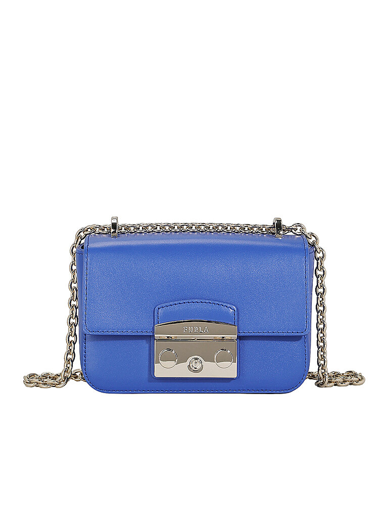 FURLA Ledertasche - Mini Bag METROPOLIS blau von FURLA