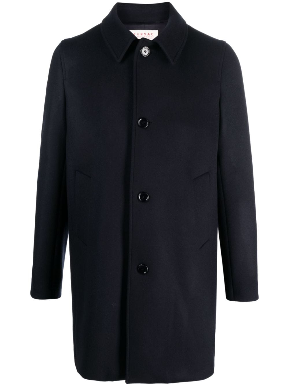 FURSAC classic-collar trench coat - Blue von FURSAC