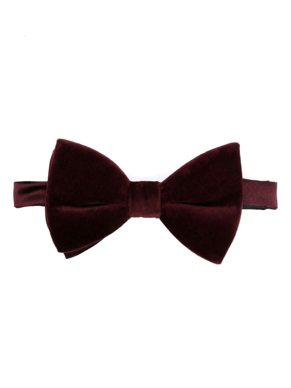 FURSAC adjustable velvet bow tie - Purple von FURSAC