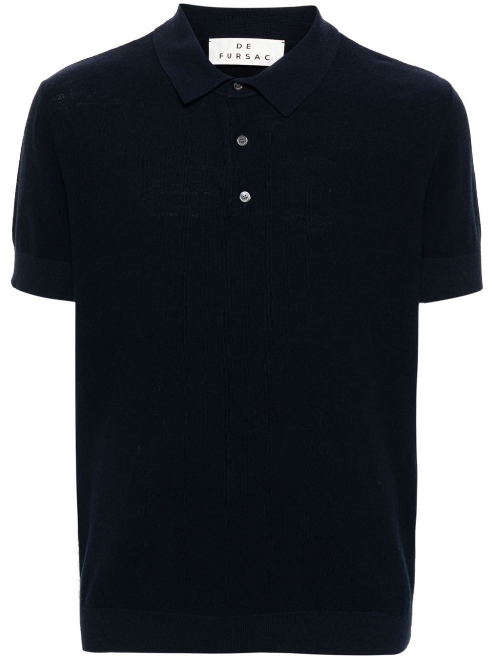 FURSAC cotton-cashmere blend polo shirt - Blue von FURSAC