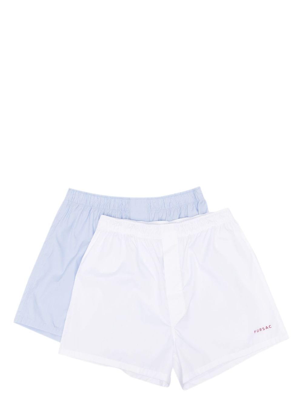 FURSAC logo-embroidered cotton boxers (pack of two) - Blue von FURSAC